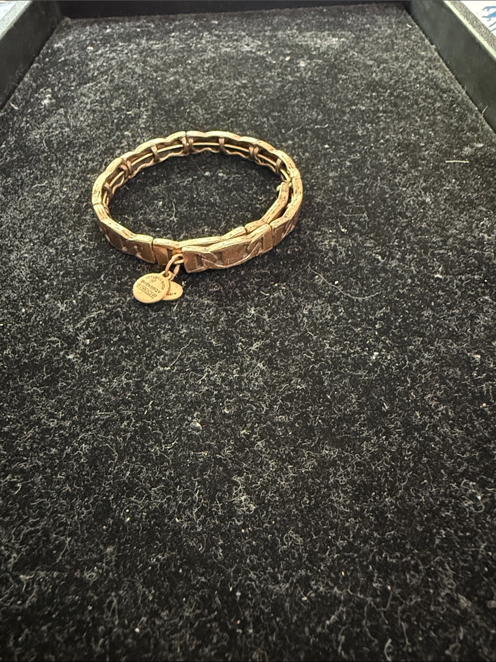 Alex and Ani Brass Link Wrap Bracelet from the Vintage Collection
